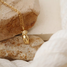 Load image into Gallery viewer, necklaces lover / 18K Gold Pendant Necklace • Female Body Necklace • Body Pendant Necklace • Gold Pendant Necklace • Gift for Her
