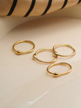 Load image into Gallery viewer, ring / 18K Gold Ring • Statement Ring • Gold Statement Ring • Tiny Ball Ring • Simple Ring • Stackable Gold Ring • Minimal Ring

